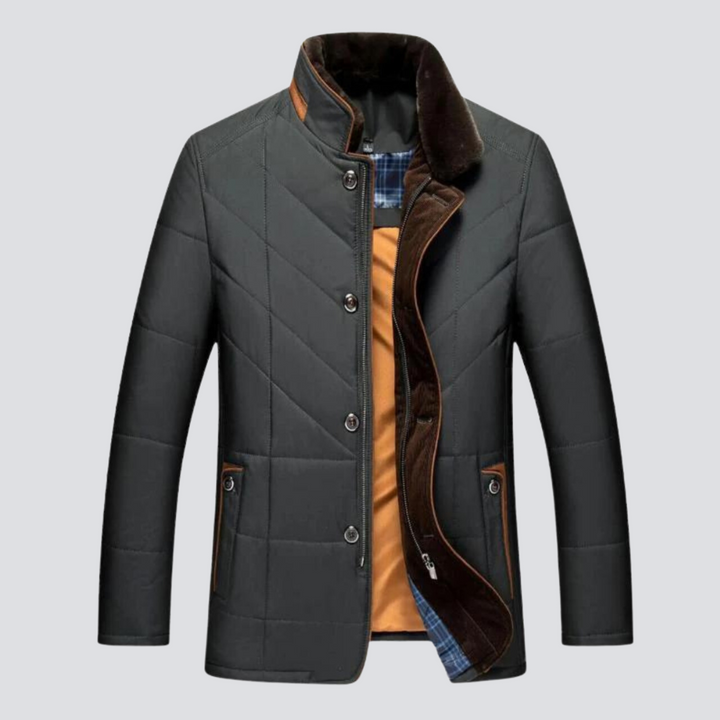 Samuel™ | Veste d'Hiver pour Homme avec Col Montant