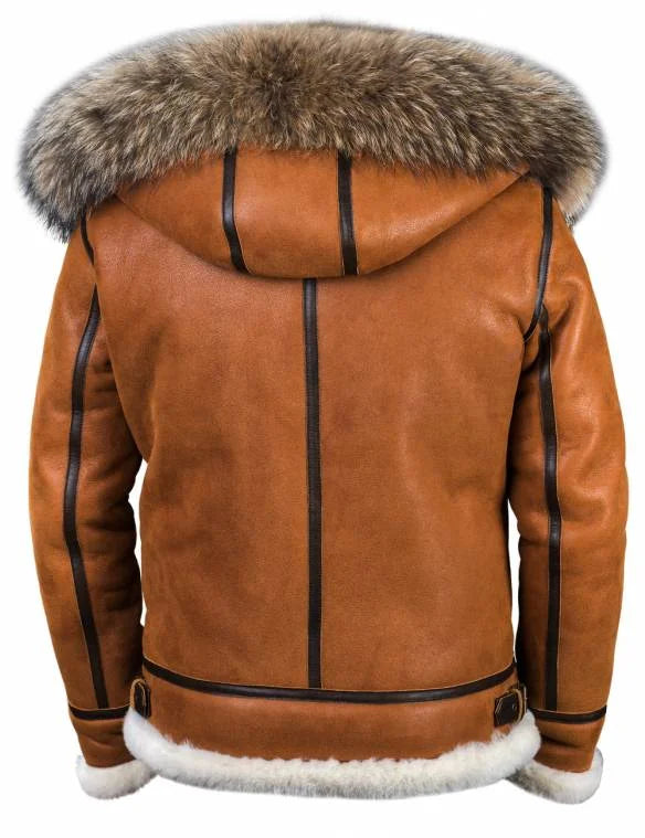 Jhamir™ | Veste d’Hiver Élégante en Cuir