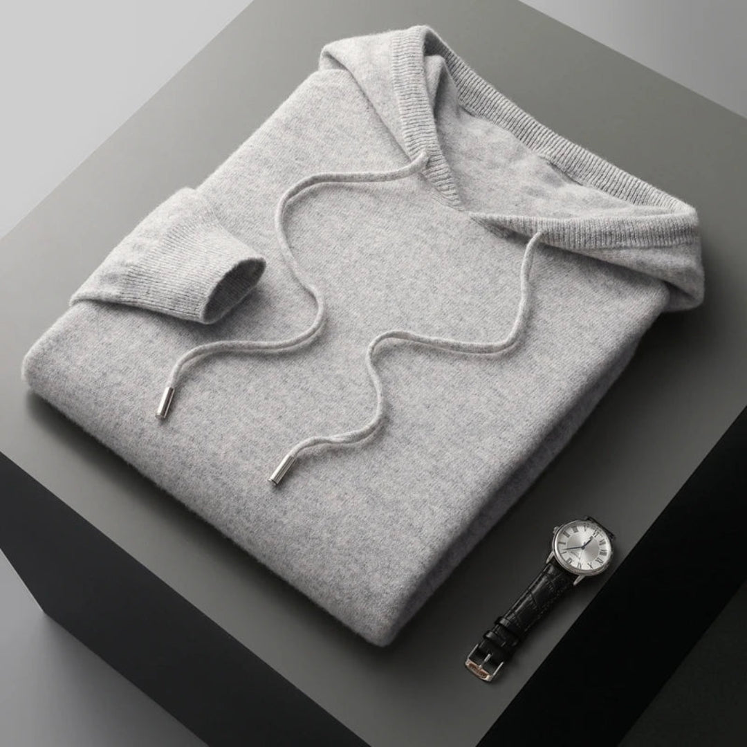 Derrick™ | Hoodie de Luxe en Laine Mérinos Australienne