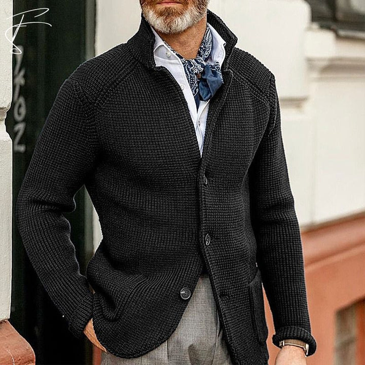 Raphael™ | Cardigan Homme Structuré et Intemporel