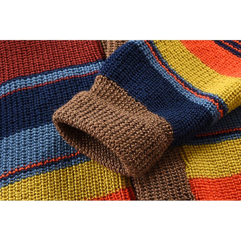 David™ | Cardigan Colorblock à Col Revers